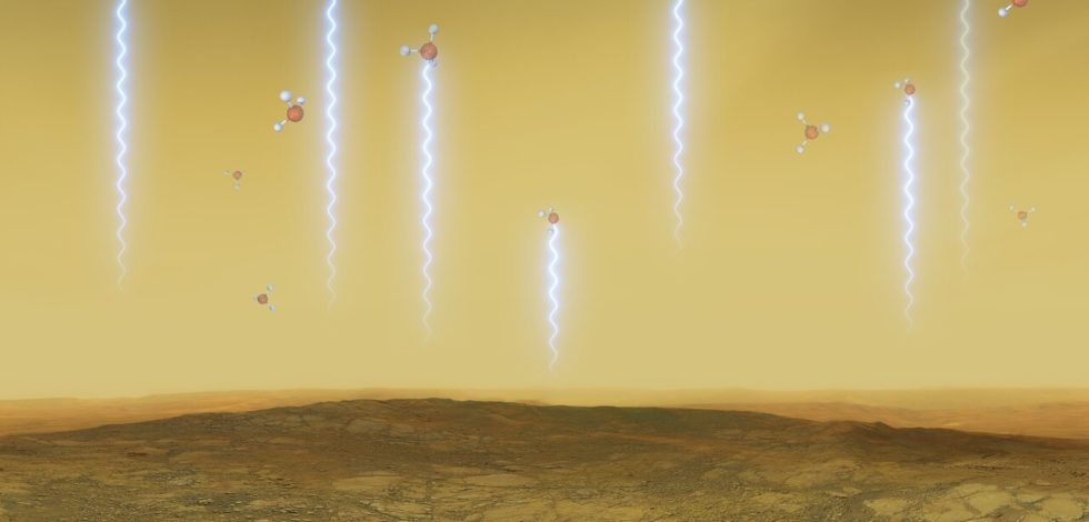 Die Grafik zeigt Moleküle in der Atmosphäre der Venus. Forscher glauben: Sie deuten auf Leben auf der Venus hin. Foto: ESO/M. Kornmesser/L. Calçada