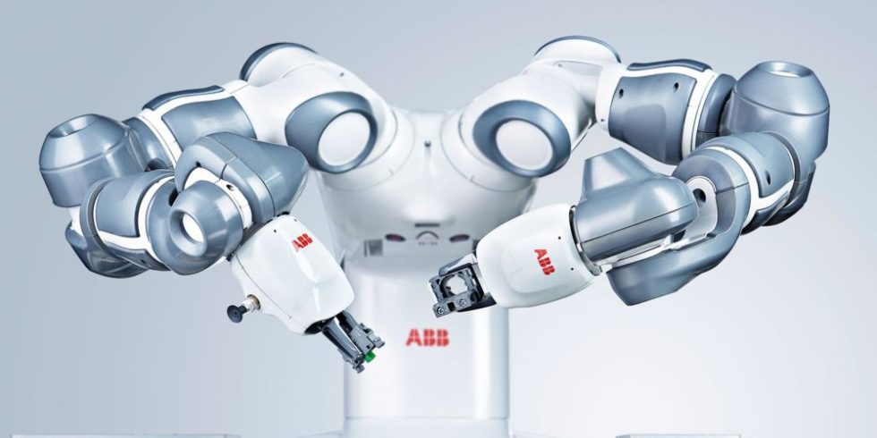 zweiarmiger Roboter von ABB