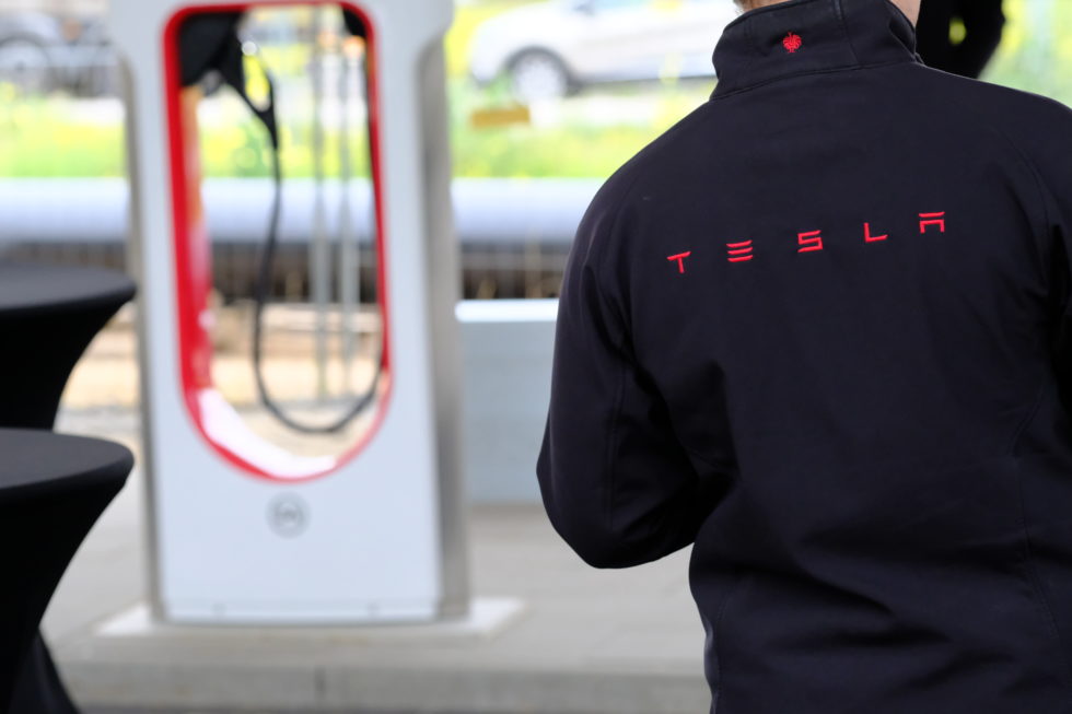 Tesla: Im neuen Werk bei Berlin sollen besondere Batterien produziert werden. Foto (Archivbild): Peter Sieben