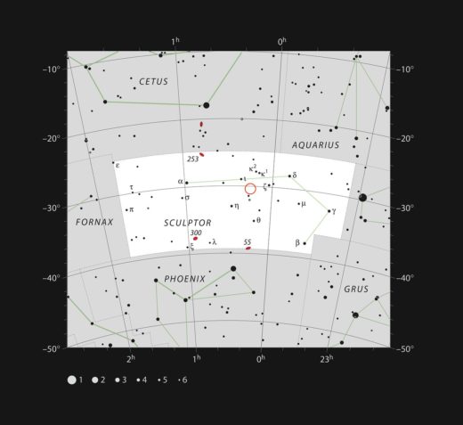 Foto: ESO, IAU and Sky & Telescope