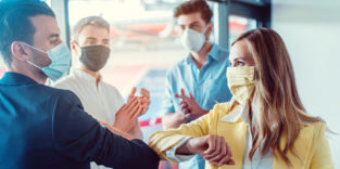 Networking mit Maske