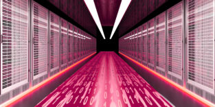 Rechner pinker Weg mit Zahlen