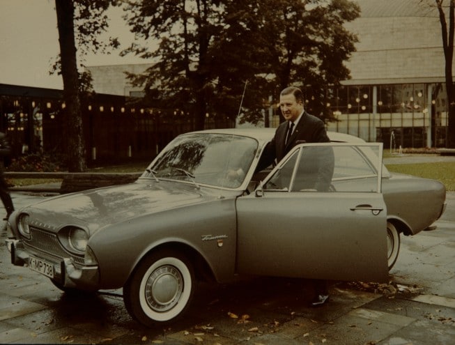 Der Ford Taunus: Ein Klassiker aus Köln. Foto: Ford