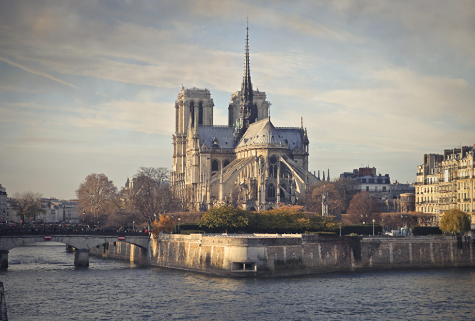 Notre Dame mit Seine