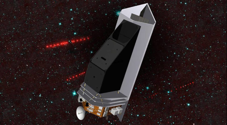 Das Weltraumteleskop Neo Surveyor der Nasa soll gefährliche Asteroiden früher entdecken und auch dunkle Asteroiden, die bislang schwer zu finden sind, besser identifizieren. Foto: Nasa