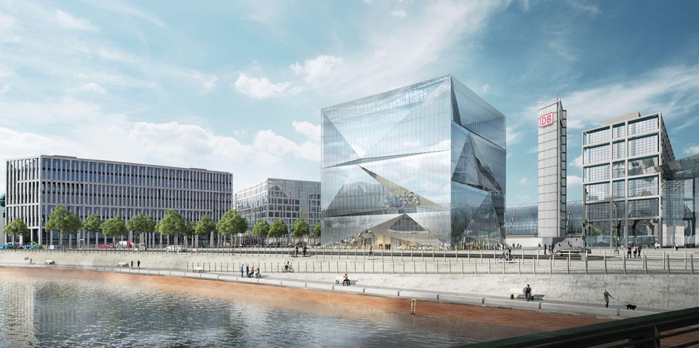 Das „Cube Berlin“ gilt als Vorzeigeprojekt für intelligente Gebäude. Doch auch im Bestand bietet die Gebäudeautomation reichlich Potenzial die CO2-Emissionen von Gebäuden zu reduzieren. Foto: CA Immo