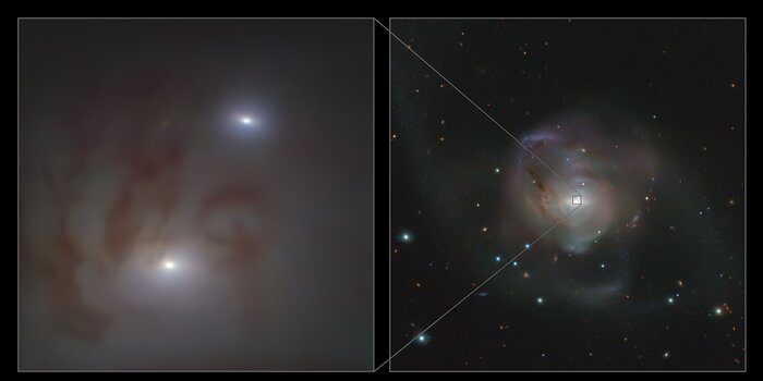 Schwarzes Loch: Forschende entdecken ungewöhnliches Paar auf Kollisionskurs
