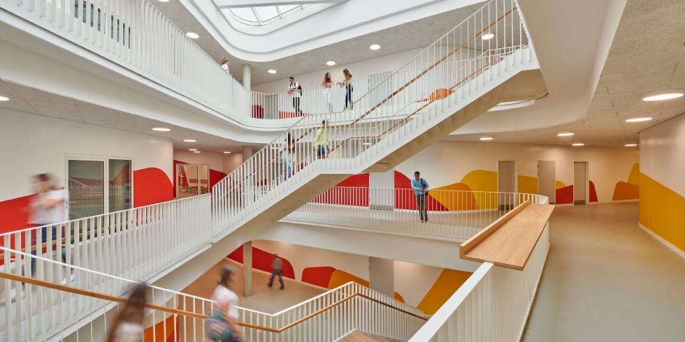 Die Stadtteilschule Lurup in Hamburg. Foto: David Matthiesen