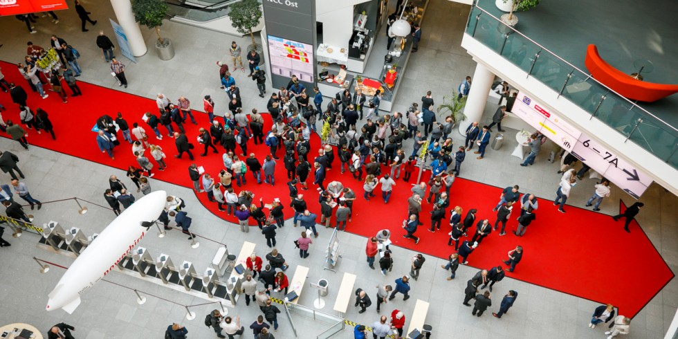 Treffpunkt Fachmesse: Ende April soll es in Nürnberg wieder soweit sein. Foto: GHM