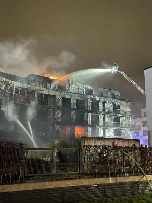 Extremer Einsatz für die Feuerwehrleute: So etwas habe er „noch nie erlebt“, sagte ein Sprecher. Foto: Feuerwehr Essen