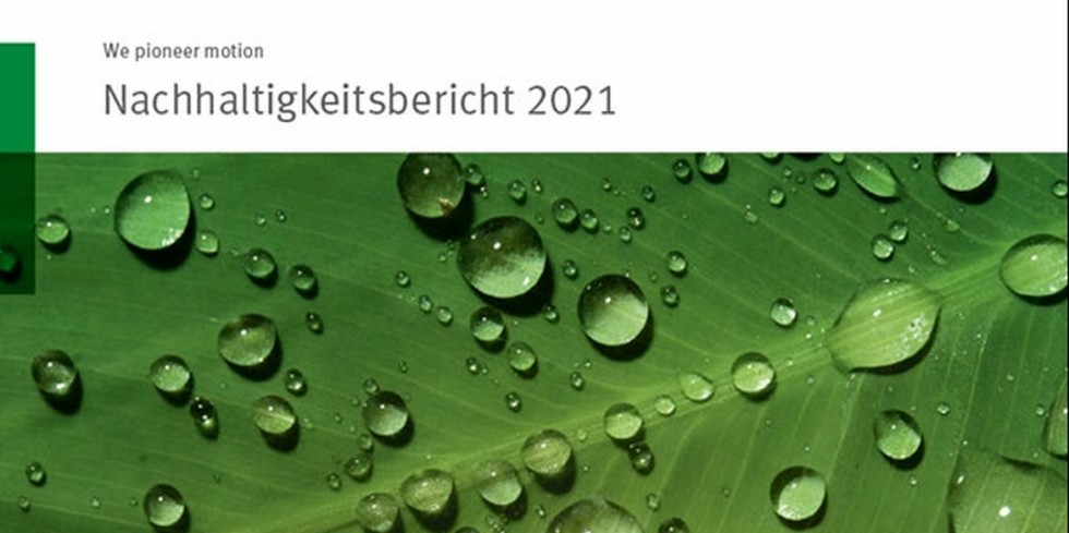Der Nachhaltigkeitsbericht der Schaeffler Gruppe gibt Aufschluss darüber, wo das Unternehmen 2021 seine inhaltlichen Schwerpunkte gesetzt hat . Foto: Schaeffler