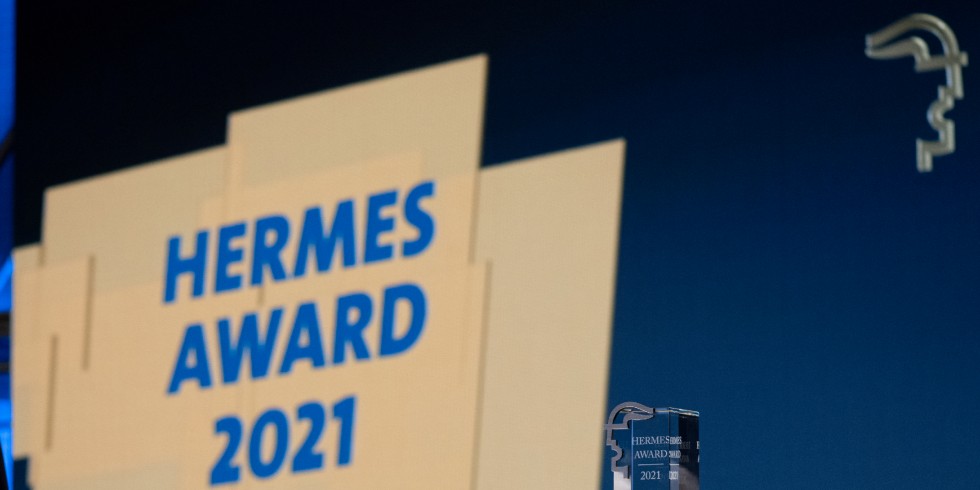 Auch in diesem Jahr wird im Rahmen der Hannover-Messe wieder der Hermes-Award verliehen. Bewerbungsschluss ist der 11. April (Archivbild Hannover-Messe 2021 digital edition). Foto: Deutsche Messe AG