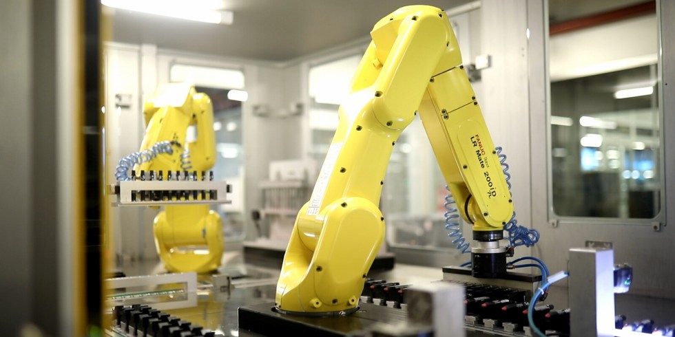 Japan ist weltweit größter Hersteller von Industrie-Robotern (Symbolbild). Foto: Fanuc