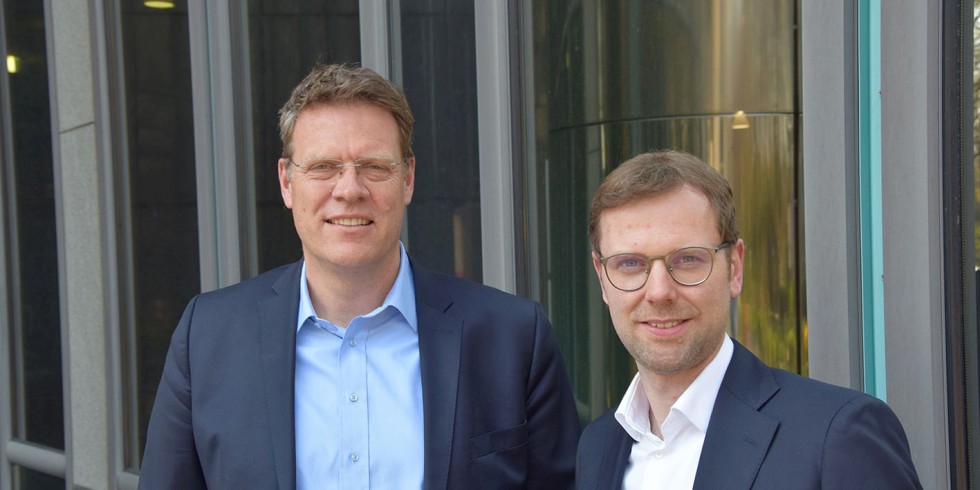 Führungsspitze: CEO Dietmar Jürges (links) und CFO Johannes Weber. Foto: Terra Infrastructure