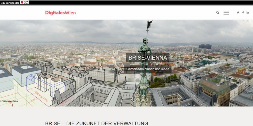 Wien stellt sein Projekt für die Zukunft der digitalen Verwaltung auf Website digitales.wien.gv.at/projekt/brisevienna vor. Foto: PID/Schaub-Walzer / VDI Fachmedien, K. Klotz