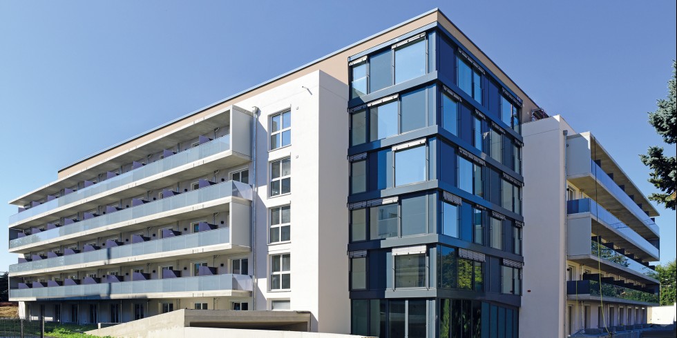In zentraler Lage ist in Augsburg ein neues Studentenwohnheim entstanden. Foto: Behrbohm Augsburg