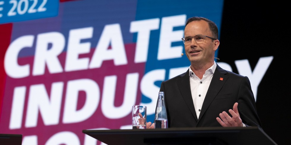 Dr. Jochen Köckler, Vorstandsvorsitzender der Deutschen Messe AG: „Das Comeback der Hannover Messe kam genau zur richtigen Zeit.“ Foto: Deutsche Messe