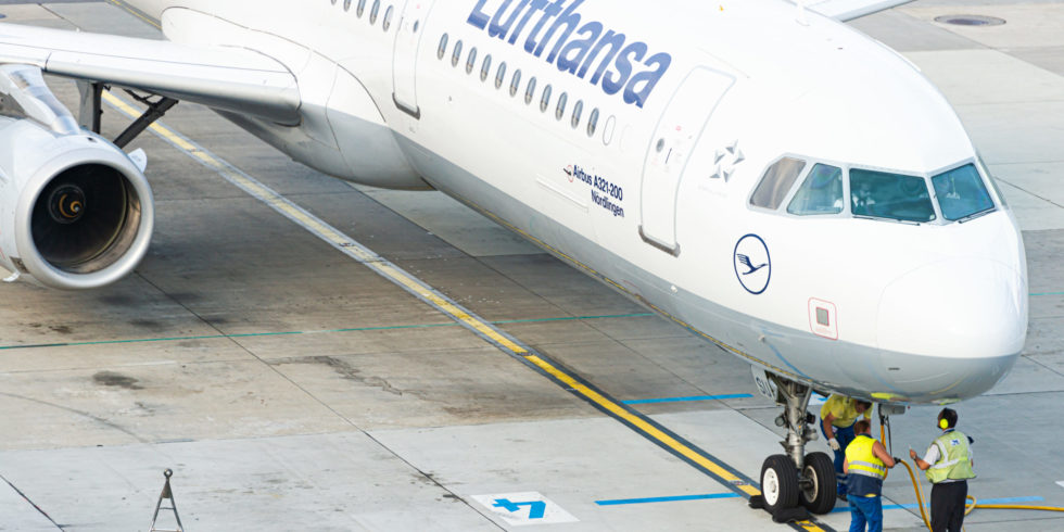 Streik beim Bodenpersonal der Lufthansa: Ohne die Mitarbeiterinnen und Mitarbeiter hebt kein Flugzeug ab. Foto: Panthermedia.net/Yolshin (YAYMicro)