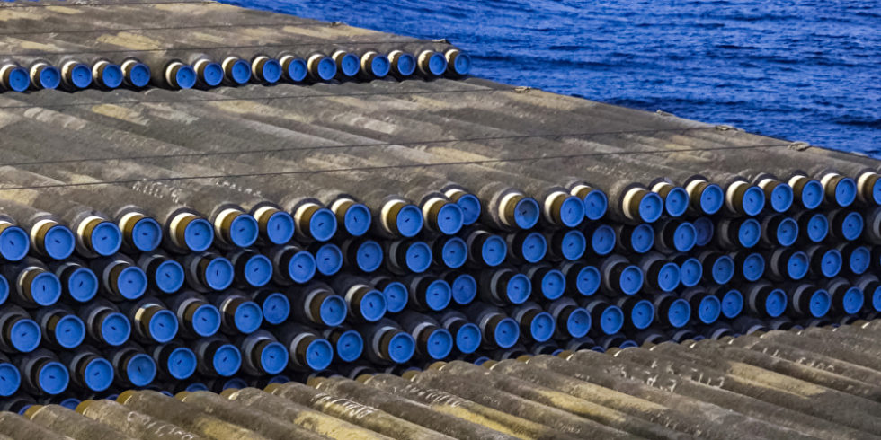Rohre für Erdgas-Pipeline