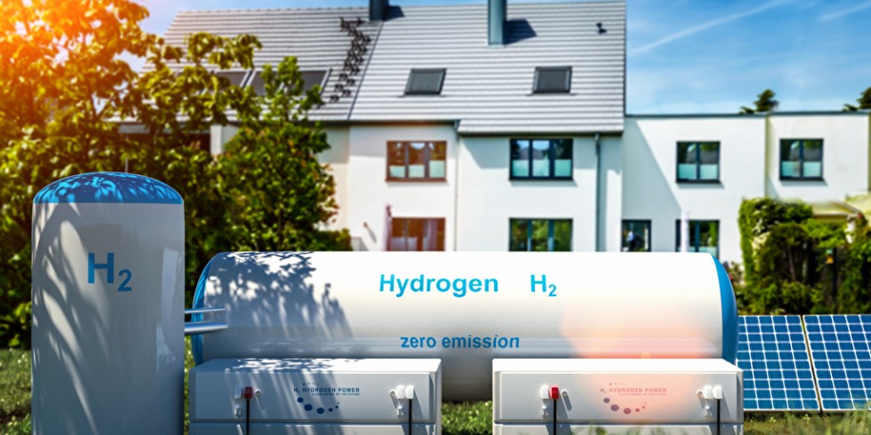 Nach der aktuellen Meta-Studie des Fraunhofer-ISE wird Wasserstoff als Energieträger im Gebäudesektor keine maßgebliche Bedeutung erlangen.  Foto: panthermedia.net/ Alexander kirch