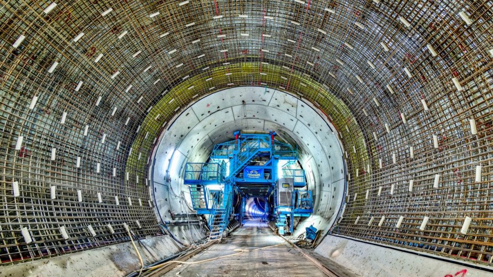 Im Fildertunnel sprachen besondere Bodenverhältnisse für den Einsatz eines zementfreien Baustoffs. Foto: Arnim Kilgus