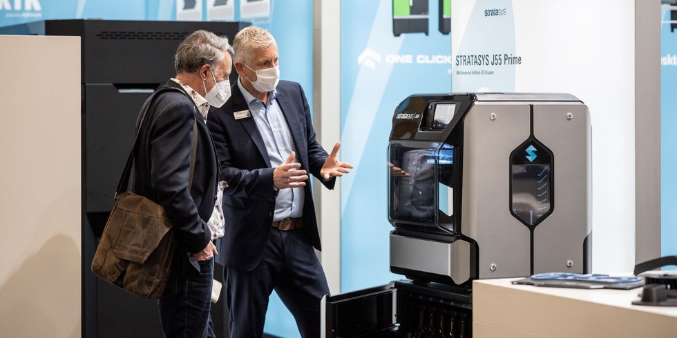 Die "Formnext" bringt im November 2022 wieder die großen Namen der Additive-Manufacturing (AM)-Branche in Frankfurt am Main zusammen. Foto: Mesago/Mathias Kutt 