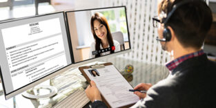 Vorstellungsgespräch per Video