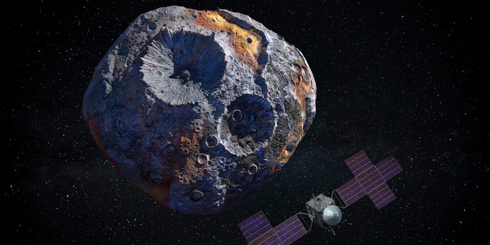 Psyche auf sechsjähriger Reise zum gleichnamigen Metall-Asteroiden