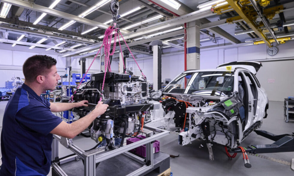 Fertigung des BMW iX5 Hydrogen