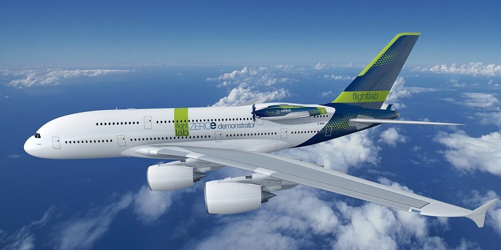 Airbus entwickelt Flugzeug mit wasserstoffbetriebenem Brennstoffzellen-Triebwerk
