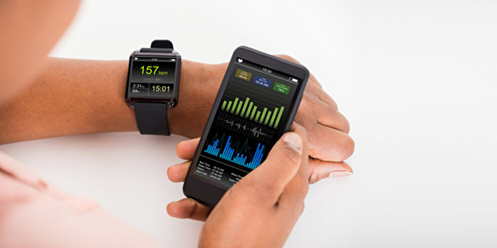 Smartphone und Wearable