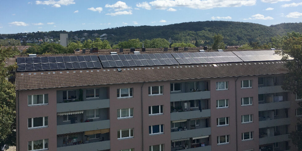 Mehrfamilienhaus mit Solar