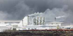 geothermisches Kraftwerk