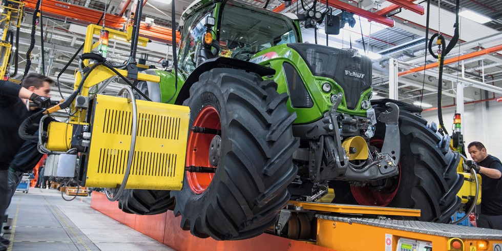 Der traditionsreiche Landmaschinenhersteller konnte mithilfe des Energiemanagementsystems seinen Energieverbrauch vom Produktionsanstieg entkoppeln. Foto: AGCO/Fendt