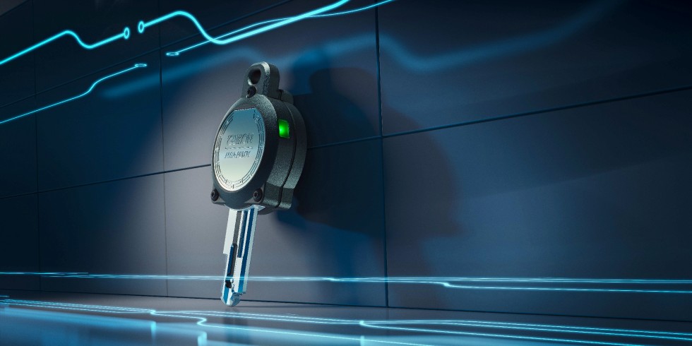 Der Spark öffnet Türen mit selbst erzeugter Energie. Er ist dadurch autark, unabhängig und verfügt über viele elektronische Funktionen. Foto: ASSA ABLOY Sicherheitstechnik GmbH