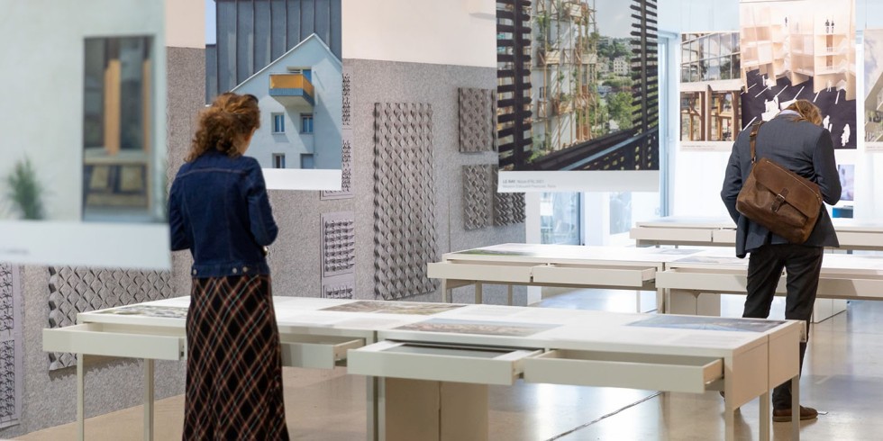 In der Ausstellung „Fortschritt durch Wohnbau“ im Haus der Architektur wird das Projekt Kiubo aufgegriffen. Foto: The Schubidu Quartet
