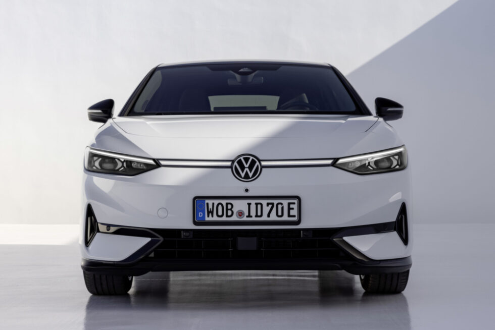 Frontpartie des neuen ID.7 von Volkswagen