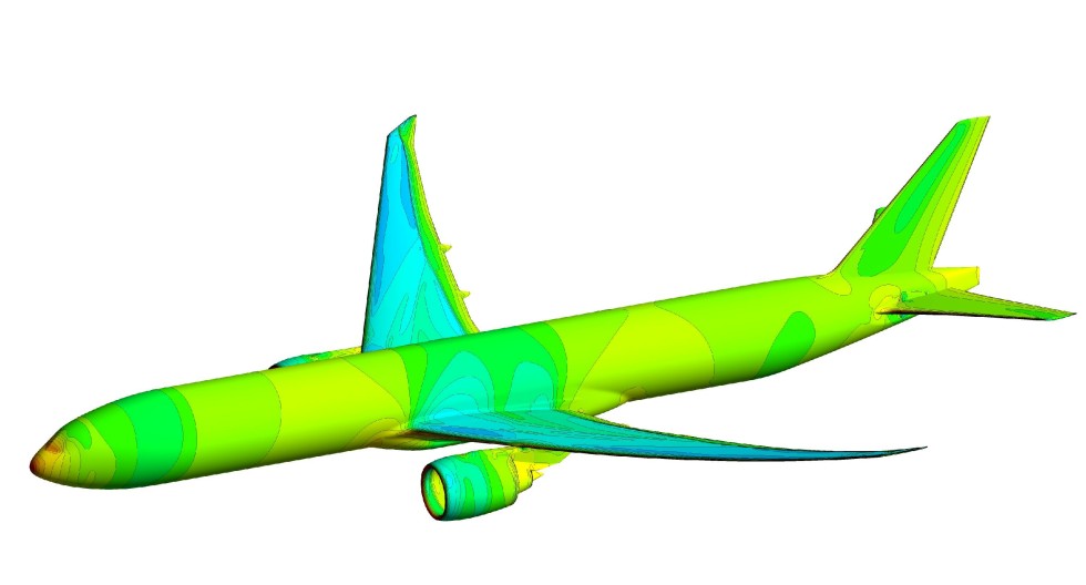 Nach der Umrüstung aller mit AeroSHARK ausgestatteten Flugzeuge wird sich der CO2-Fußabdruck des Lufthansa-Konzerns um mehr als 25.000 Tonnen pro Jahr verringern.Grafik: Lufthansa Technik