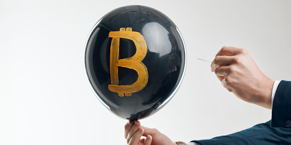 Bitcoin Luftballon