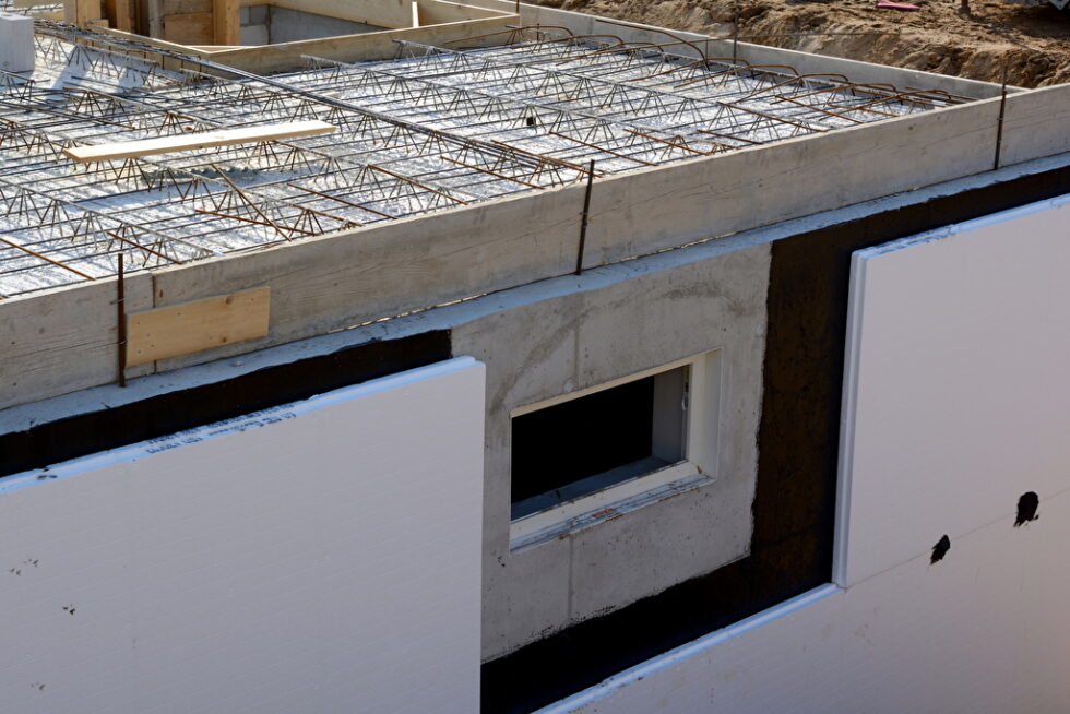 Perimeterdämmung beim Neubau