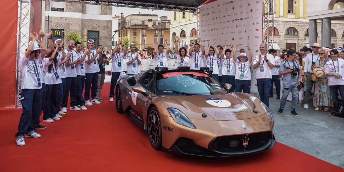 Autonom fahrender Maserati nimmt an der Mille Miglia 2023 teil