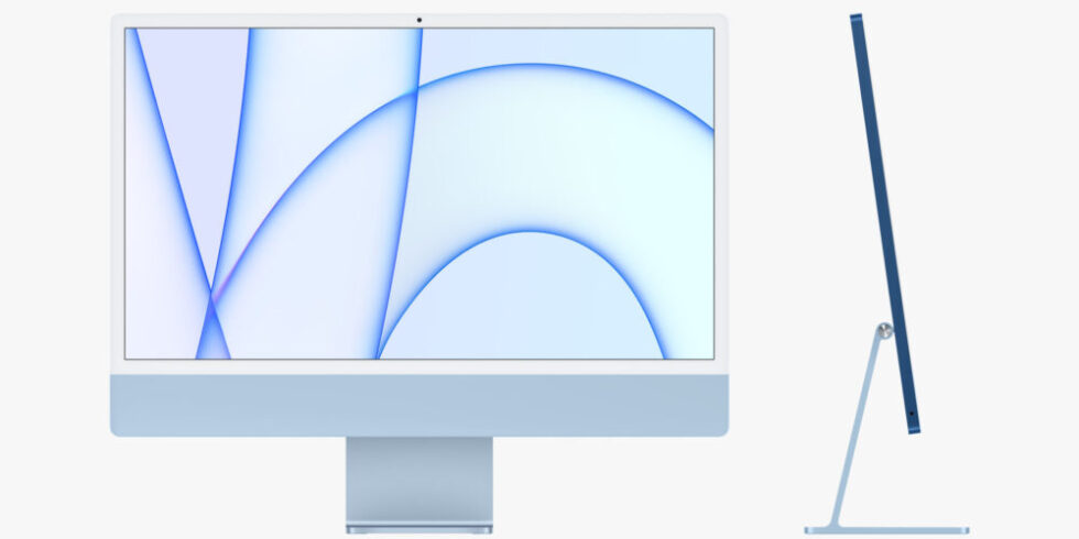 Der iMac mit 24-Zoll-Display von 2021
