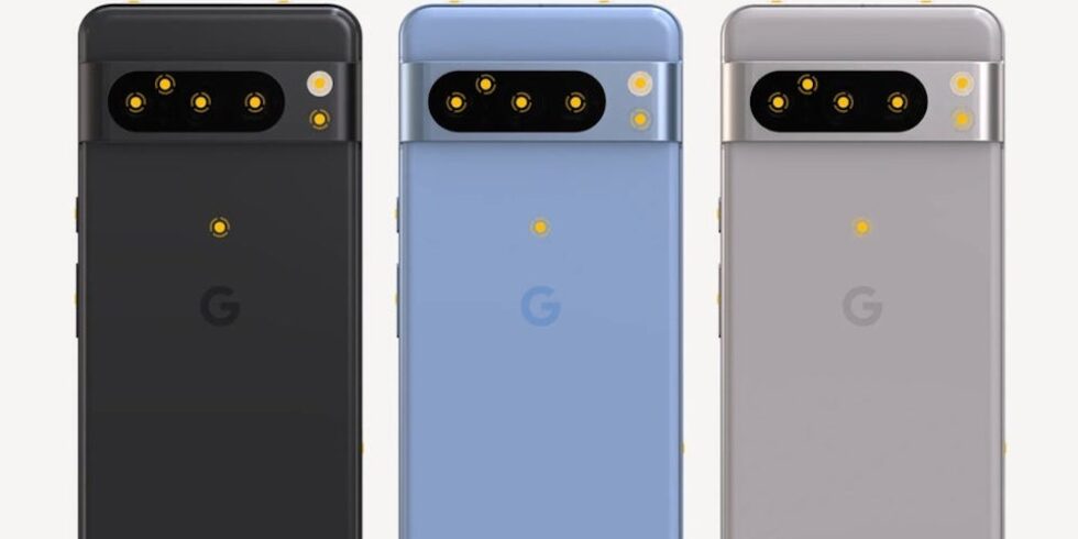 Ein Leak des neuen Google-Smartphones Pixel 8 Pro