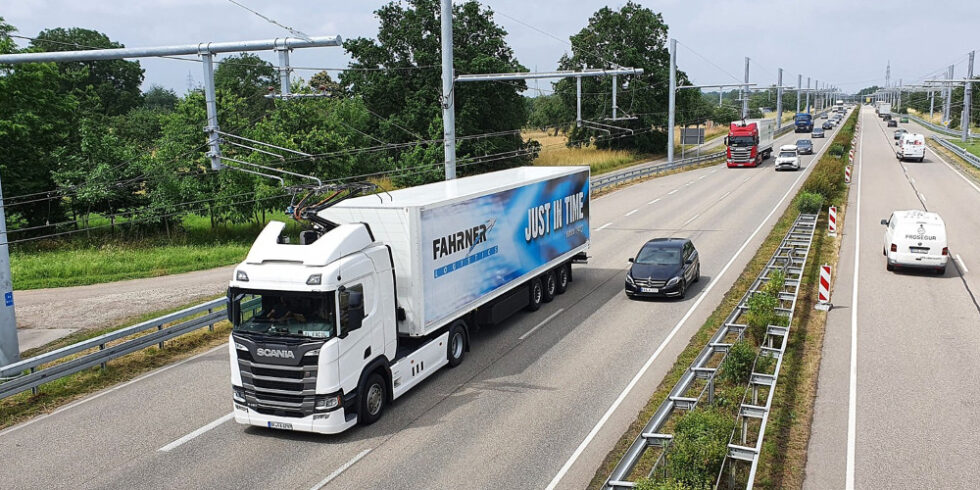 Oberleitungs-Lkw