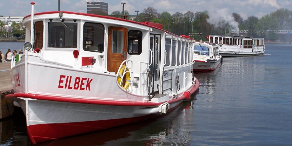 Hamburg Alster Schiff