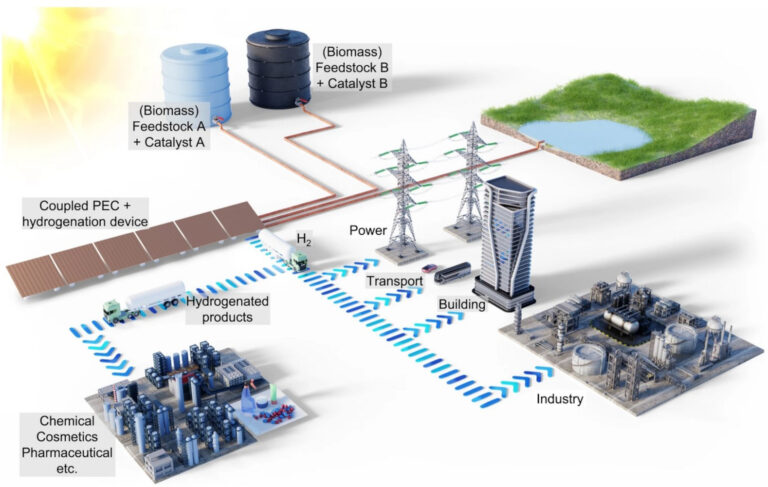 Ko-Produktion grüner Wasserstoff.