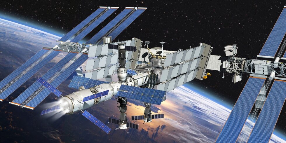 Auf der Abbildung ist zu sehen, wie der Raumfrachter Johannes Kepler 2010 an der ISS andockt.

Foto: ESA/D. Ducros