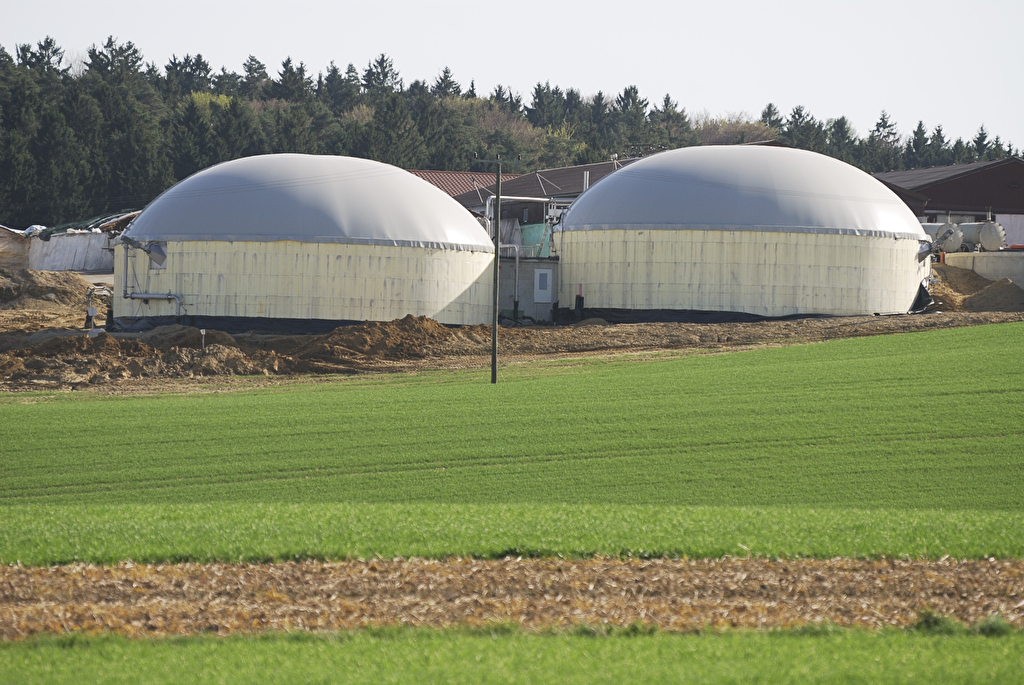 Biogasanlagen werden CO2-frei