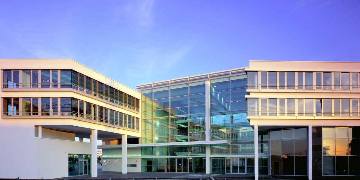 Das Nemetschek Haus in München. Foto: Nemetschek Group