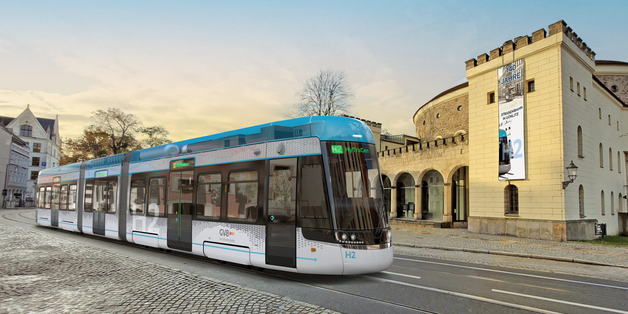 Erste Wasserstoff-Straßenbahn Europas wird in Sachsen gebaut